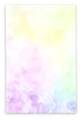 Interior 1/2 Carta SOLO color de explosión arcoíris