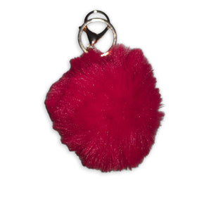 Llaveros de peluche de colores
