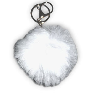 Llaveros de peluche de colores