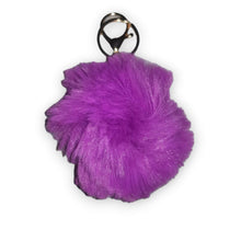 Llaveros de peluche de colores