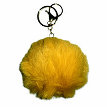 Llaveros de peluche de colores