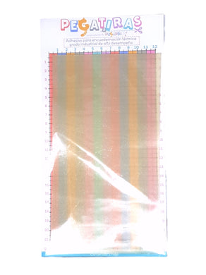 Planilla  planilla de pegamento para encuadernación térmica (12cm x 22cm) GRANDE