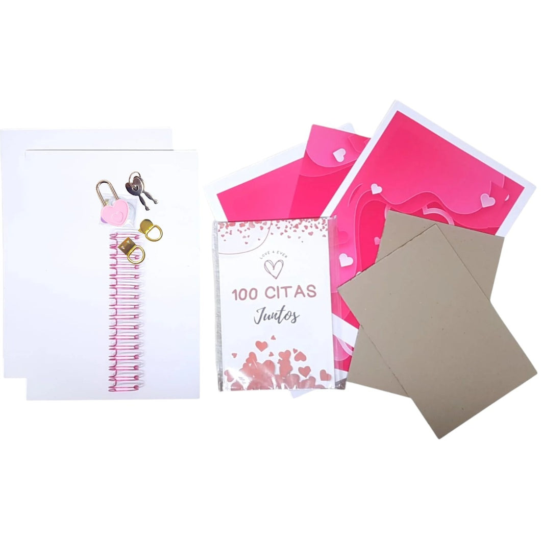 Kit San Valentín 2025 (Magenta) CON CANDADO