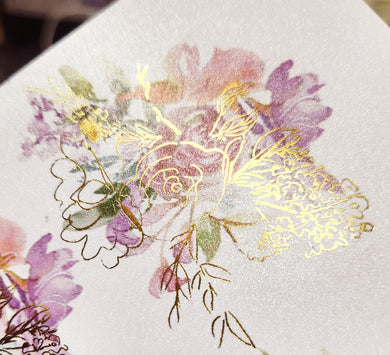 Paquete de 50 hojas de papel acabado perla 250 gramos compatible con INKJET y FOIL