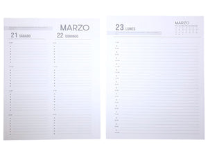Agenda 1/2 oficio 2026 (Perforada)