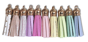 Tassels o motitas colores pastel