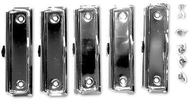 5 Pinzas de sujeción superior con sus 5 pares de tachuelas