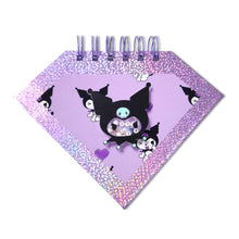 Curso 3 libretas Diamante "Kitty, Kuromi y Cinnamoroll"