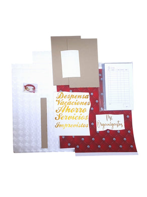 Kit de organigastos 2025 (ROJO) CON CURSO