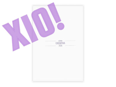 NUEVO ! AGENDA EJECUTIVA 2026 1/2 Carta Eco-friendly (SIN PERFORAR PROMO DE 10 AGENDAS) (Copia)