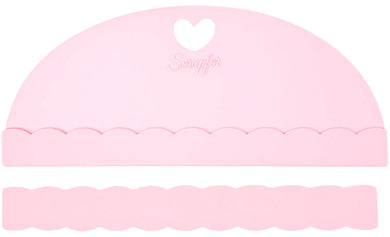 Plegadera de 28cm de lago con fieltro de remplazo color (ROSA)