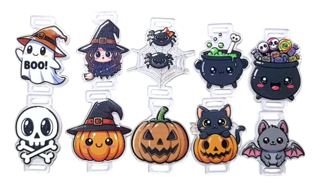 Plaquitas de surtido aleatorio Halloween 2025