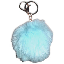 Llaveros de peluche de colores