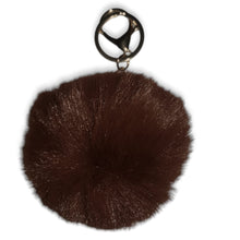 Llaveros de peluche de colores