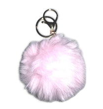 Llaveros de peluche de colores
