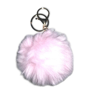 Llaveros de peluche de colores