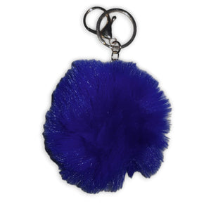 Llaveros de peluche de colores