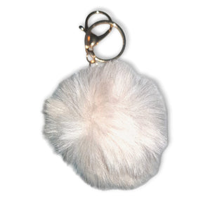 Llaveros de peluche de colores