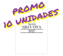 AGENDA MEDIA CARTA 2027 SUPER PROMO 10 UNIDADES !