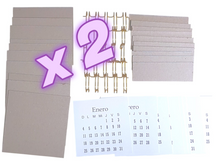 PROMO Kit de mini calendarios 2026 (10 MINI CALENDARIOS)