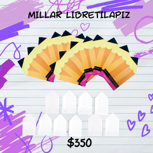 Kit de millar de libretilapiz