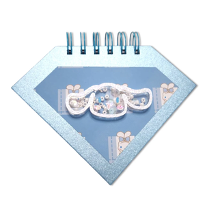 Kit extra libreta diamante "Cinamonroll"