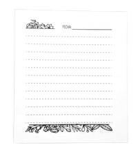 Trío de Interior para libretas de 1/8 Oficio Rayas Decora