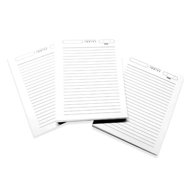 Trio Interior De Libretas de 1/4 o cuarto Carta 