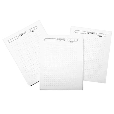Trio Interior De Libretas 1/4 o cuarto carta 