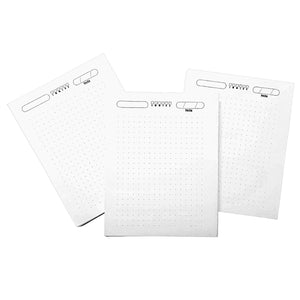 Trio Interior De Libretas 1/4 o cuarto carta "Puntitos"