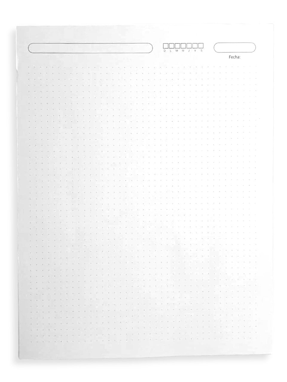 Interior para libretas de carta 