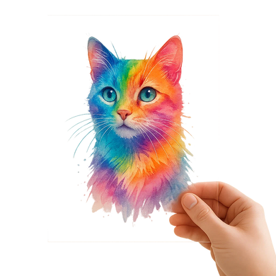 Paquete 5 hojas tamaño Carta vinil imprimible transparente para INKJET