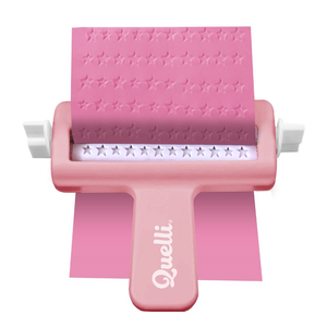 CORRUGADORA DE PAPEL ESTRELLAS BI-COLOR ROSA QUELLI