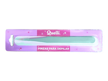 PINZAS PARA DEPILAR QUELLI COLOR (AZUL MENTA)