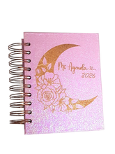 Kit con video de armado de "Mi agenda Lunar 2026"