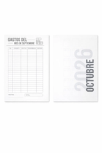 Agendas 1/4 de carta (Madagascar) (Sin perforar)