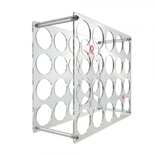 Organizador de 20 rollos acrílico traslucido