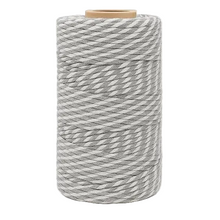Cuerda de algodón +-1.0mm x 60m x 70gr "Wiede" (Color a escojer)