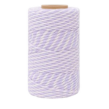 Cuerda de algodón +-1.0mm x 60m x 70gr "Wiede" (Color a escojer)