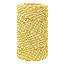 Cuerda de algodón +-1.0mm x 60m x 70gr "Wiede" (Color a escojer)