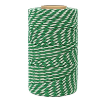 Cuerda de algodón +-1.0mm x 60m x 70gr "Wiede" (Color a escojer)