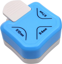 Perforadora de esquinas 3 en 1 R4/R7/R10mm cortador de esquinas redondas para manualidades de tarjetas álbum de recortes papel de envolver pegatina P