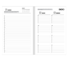 Agenda 1/4 de carta "Madagascar" 1 UNIDAD