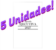 AGENDA MEDIA CARTA 2027 5 UNIDADES (PROMO)