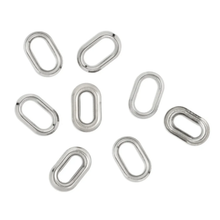 Silver Oval Eyelets / Ojillos Ovalados Plateados
