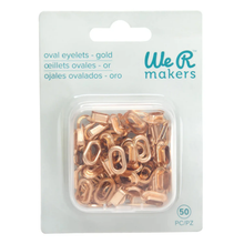 Gold Oval Eyelets / Ojillos Ovalados Dorados