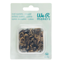 Copper Oval Eyelets / Ojillos Ovalados Cobre