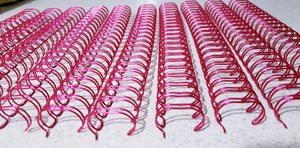 Arillo Metálico 1" para Cinch Rosa Metalizado