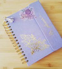 Curso 2 Online de Carpeta para Planner Con Vinipiel lila